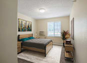 Thumbnail 9 of 11 - our apartments offer a bedroom with a king sized bed