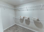 Thumbnail 5 of 29 - A white wall with a shelf and three bowls on it.