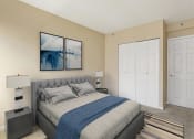 Thumbnail 11 of 26 - Modern bedroom with closet  at Prospect Place, Hackensack, NJ, 07601