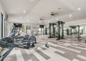 Thumbnail 7 of 10 - Fitness Center at The Atlantic Stone Oak Apartments, San Antonio