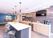 Thumbnail 13 of 14 - Resident Lounge with Coffee Station. at The Atlantic Brookhaven, Brookhaven, GA, 30329