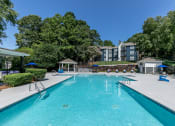 Thumbnail 9 of 13 - Resort Inspired Pool with Cabanas at The Atlantic Newtown, Alpharetta, Georgia
