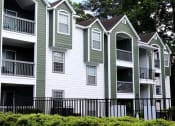 Thumbnail 12 of 12 - Apartment building exterior  at Sloan Square, Atlanta, GA, 30329.