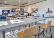 Thumbnail 6 of 13 - Lounge Area with Coffee Station at The Atlantic Stonebriar, The Colony, Texas, 75056
