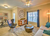 Thumbnail 21 of 27 - Living Room at The Atlantic Station, Ft Worth