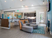 Thumbnail 1 of 11 - Clubhouse with Lounge area at The Atlantic BridgeMill, Canton, 30114