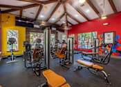 Thumbnail 17 of 34 - Well Equipped Fitness center at Reserve at Canyon Creek, San Antonio,TX,78230