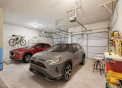 Thumbnail 29 of 34 - Cars parked  in garage at Reserve at Canyon Creek,San Antonio,TX,78230