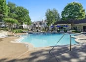 Thumbnail 5 of 14 - Two Sparkling Pools with Sundeck. at Franciscan of Arlington, Arlington, TX, 76015