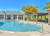 Thumbnail 15 of 34 - Resort-Inspired Pool with Waterfall. at The Atlantic Mansfield, Mansfield, TX, 76063