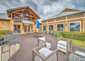 Thumbnail 5 of 25 - patio furniture at Village of Hawks Creek Apartments, Westworth Village, 76114