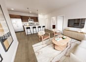 Thumbnail 5 of 20 - A modern living room at Solhaven Grand Chute, Appleton, Wisconsin