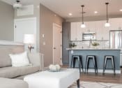 Thumbnail 8 of 30 - Gourmet Kitchen at Tivoli Green Apartments & Townhomes, Mount Pleasant, WI, 53406