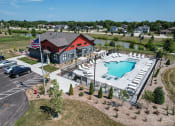 Thumbnail 9 of 30 - Aerial View at Tivoli Green Apartments & Townhomes, Mount Pleasant, Wisconsin