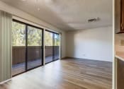 Thumbnail 1 of 13 - dining and living area
