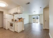 Thumbnail 16 of 27 - kitchen and living room