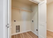 Thumbnail 10 of 30 - 2 bedroom - closet with laundry room hookups