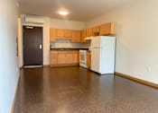 Thumbnail 4 of 9 - Open Kitchen concept of an apartment at Gateway Lofts in North Minneapolis