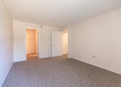 Thumbnail 14 of 30 - Photo of vacant master bedroom, white walls with carpet