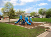 Thumbnail 28 of 30 - blue children's play set with slides