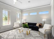 Thumbnail 3 of 19 - Modern Living Room at Bay Colony West, League City, 77539