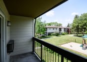Thumbnail 19 of 20 - the view from the balcony at the whispering winds apartments in pearland, tx