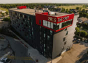 Thumbnail 2 of 18 - an aerial view of the spot apartments