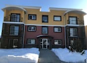 Thumbnail 1 of 9 - our building in the snow