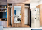 Thumbnail 10 of 12 - a view of the kitchen from the living room