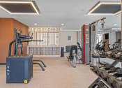 Thumbnail 37 of 59 - a room filled with lots of different types of exercise equipment