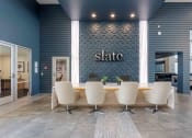 Thumbnail 27 of 49 - slate scottsdale leasing office with large table and chairs