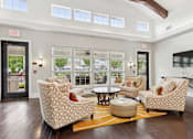 Thumbnail 22 of 38 - Furnished Living Room at New Britain, Chalfont