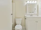 Thumbnail 63 of 65 - White Toilet in Bathroom at The Lakes, Pennsylvania