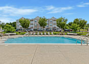 Thumbnail 20 of 38 - Swimming Pool View at New Britain, Chalfont, Pennsylvania