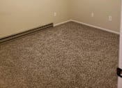 Thumbnail 3 of 11 - an empty room with a window and a ceiling fan