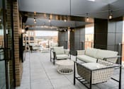 Thumbnail 8 of 53 - Patio with couch at Anthem House, Alabama