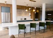 Thumbnail 19 of 53 - Modern Kitchen with Bar at Anthem House, Huntsville, Alabama