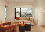 Thumbnail 16 of 36 - Living room area at Scout Living, powered by Placemakr Apartments, Atlanta, Georgia