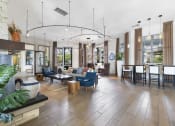 Thumbnail 13 of 14 - the lobby at the bradley braddock road station apartments