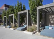 Thumbnail 6 of 23 - Pool furniture with cabanas