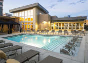 Thumbnail 14 of 25 - a swimming pool at or near residence inn by marriott las vegas convention center