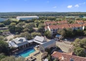 Thumbnail 26 of 41 - Aerial Exterior View at Barton Creek Villas, Austin, Texas