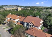 Thumbnail 33 of 41 - Drone Exterior View at Barton Creek Villas, Austin, Texas