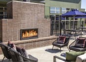Thumbnail 4 of 30 - Outdoor Firepit Patio at RockVue, Broomfield, CO, 80021