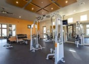 Thumbnail 14 of 28 - the apartments at masse corner 205 fitness room at Retreat at Shadow Creek Ranch Apartments, Texas, 77584