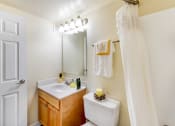 Thumbnail 17 of 22 - Bathroom With Vanity Lights at Ashton Heights, Suitland-Silver Hill, MD, 20746 