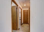 Thumbnail 34 of 47 - a look down the hall from the living room to the bedrooms