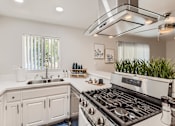 Thumbnail 6 of 36 - Electric Range In Kitchen at Carmel at the Colony, Ontario, CA, 91761