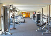Thumbnail 6 of 36 - Fitness center area at 5300 Centre, St. Peters, MO, 63376