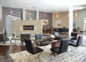 Thumbnail 4 of 36 - Lobby with couch and tv at 5300 Centre, Missouri